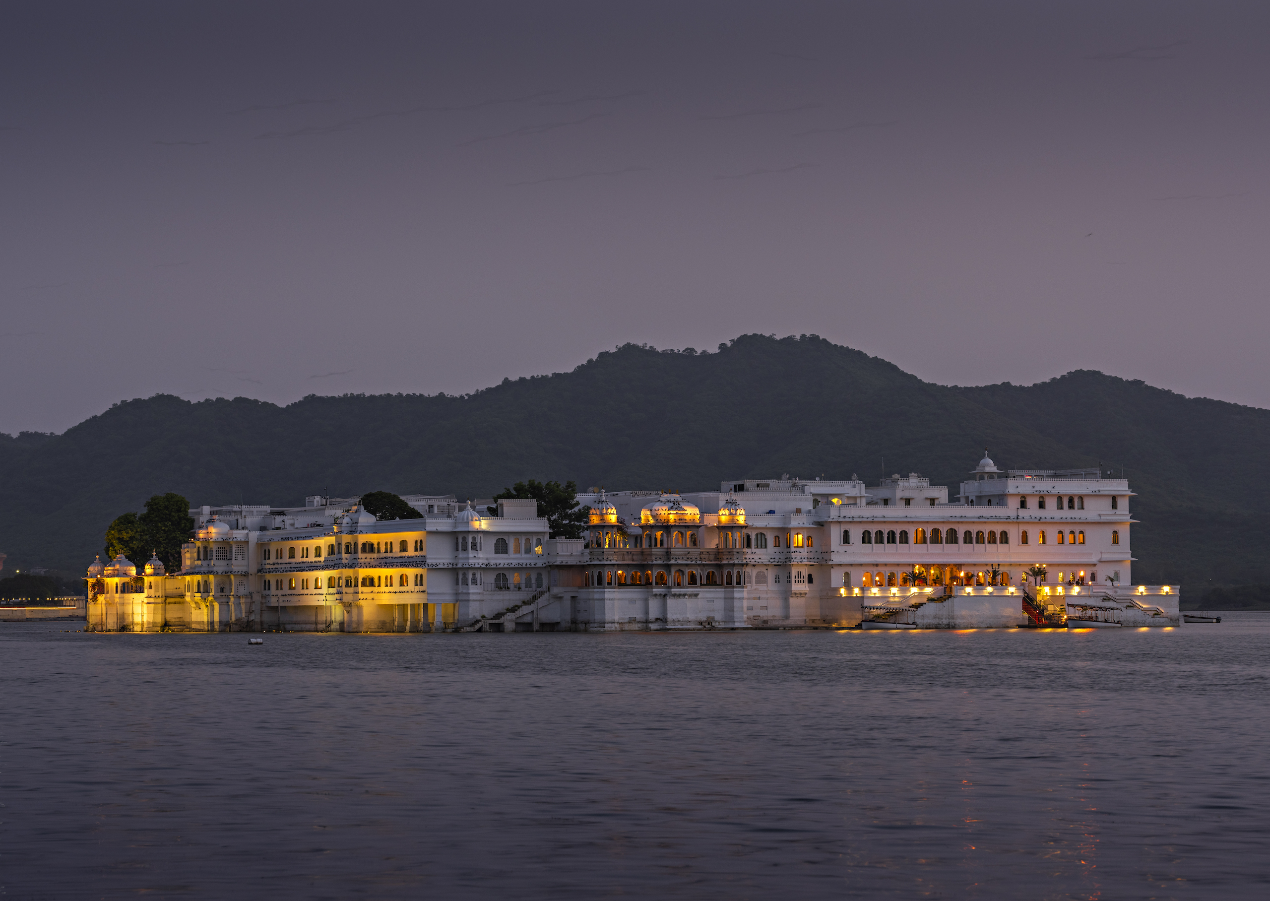 View of Lake Pichola in Udaipur